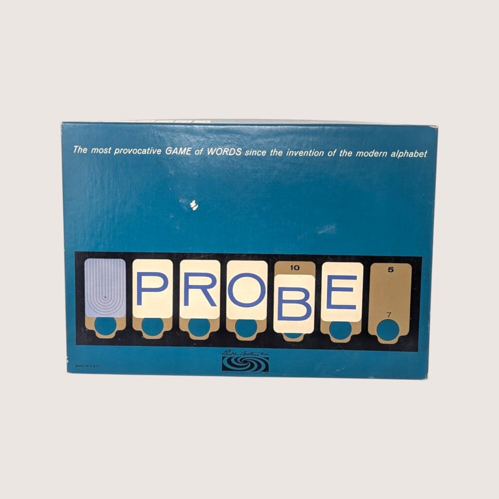 1964 Parker Brothers Probe Word Game
